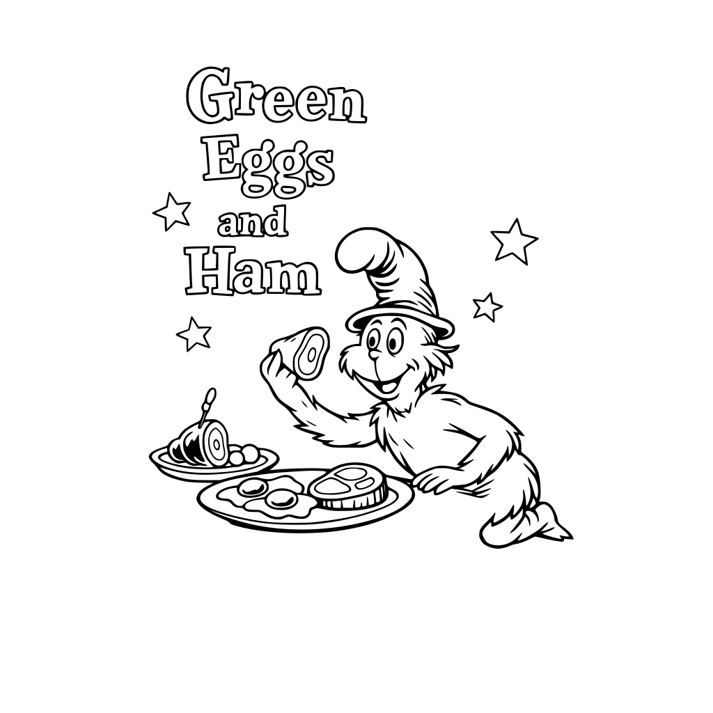 green eggs and ham