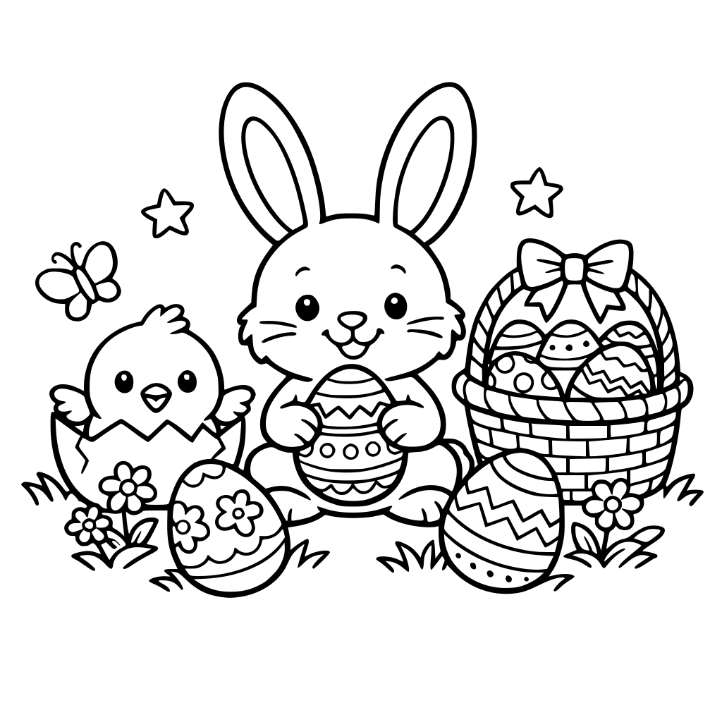 Ostermotiv für Kinder