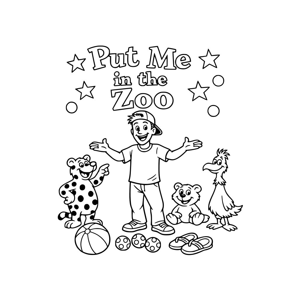 put me in the zoo dr. seuss theme