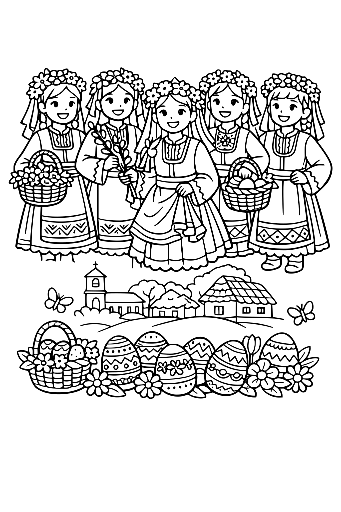 България. Лазарки. Лазаровден. Цветница. Яйца. Празник. Обичаи.