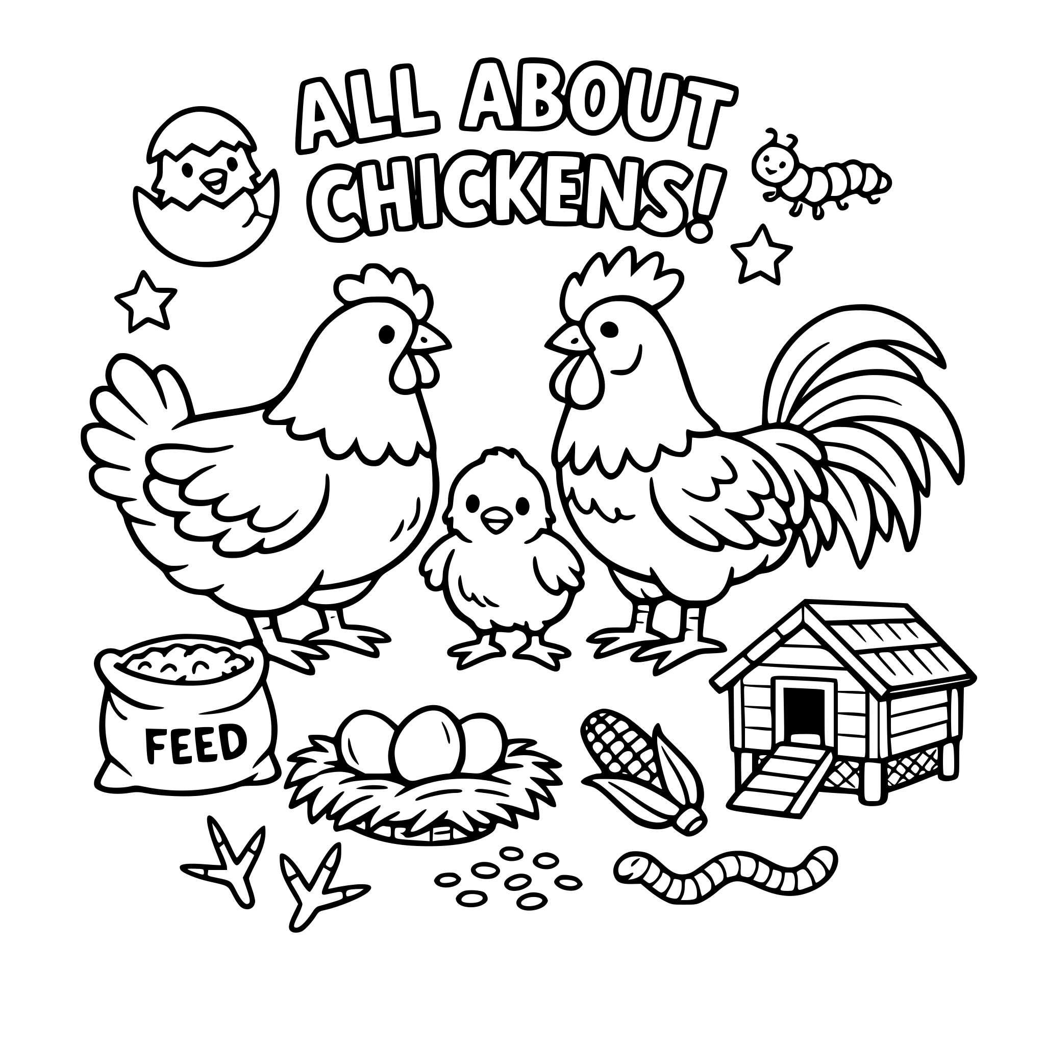 all about chickens