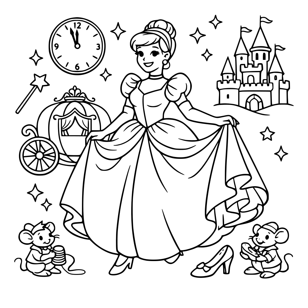 fairytale: cinderella inspired