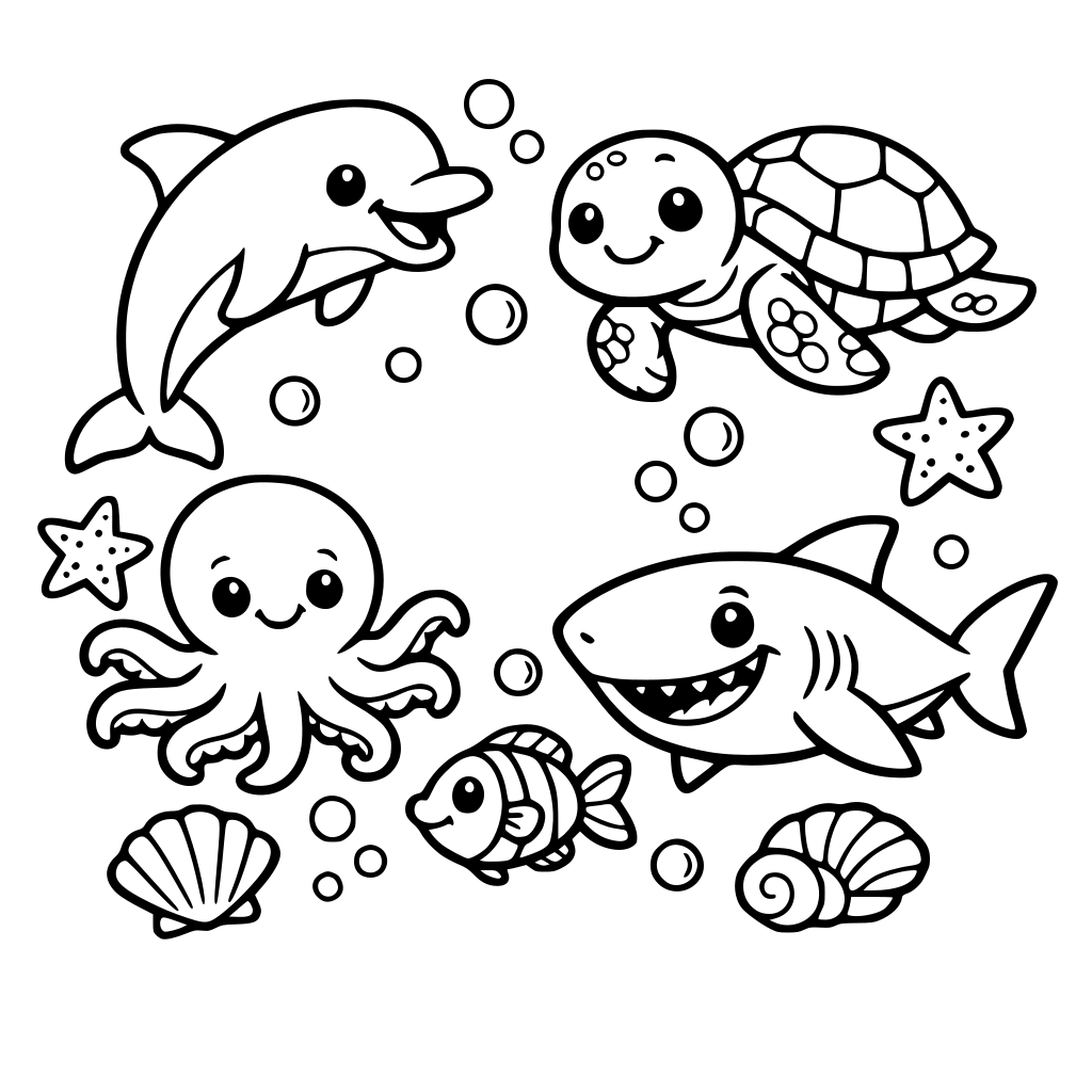Generate sea animals