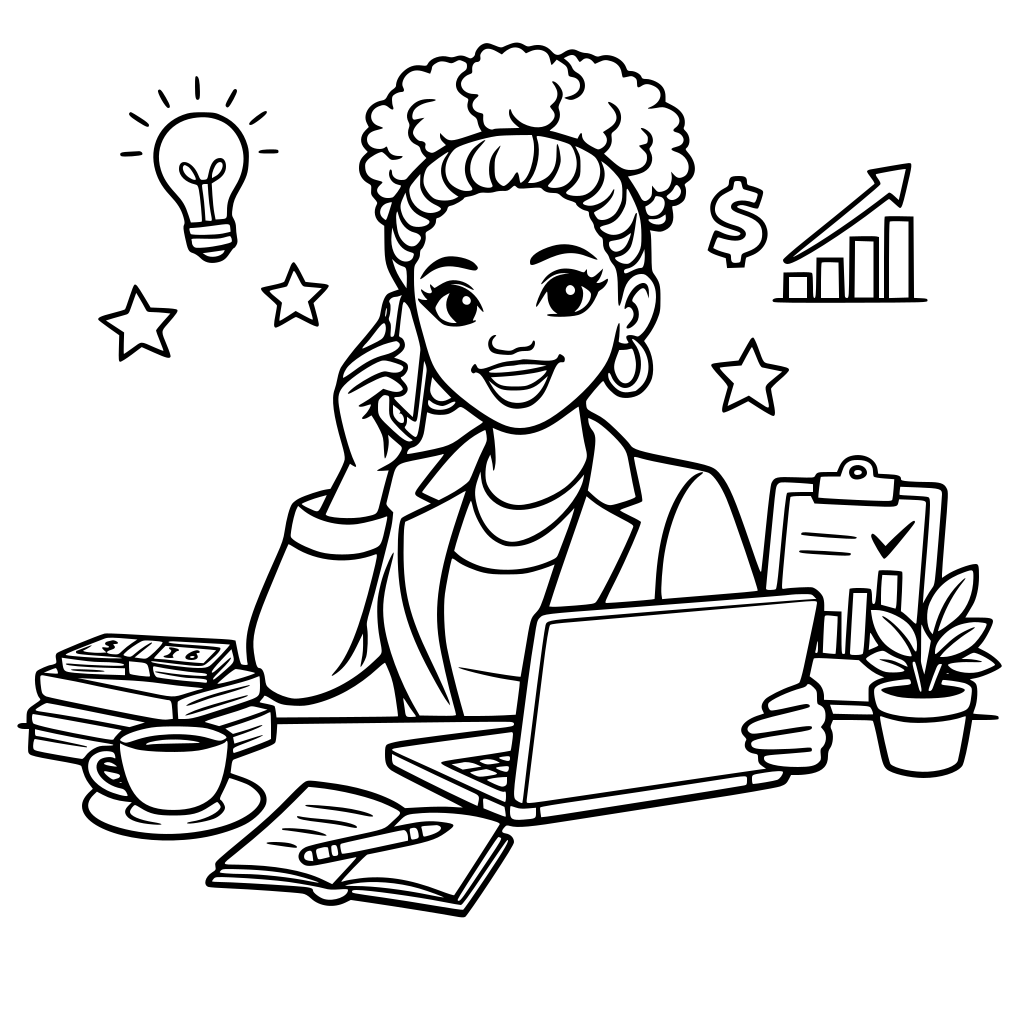 black girl entrepreneur