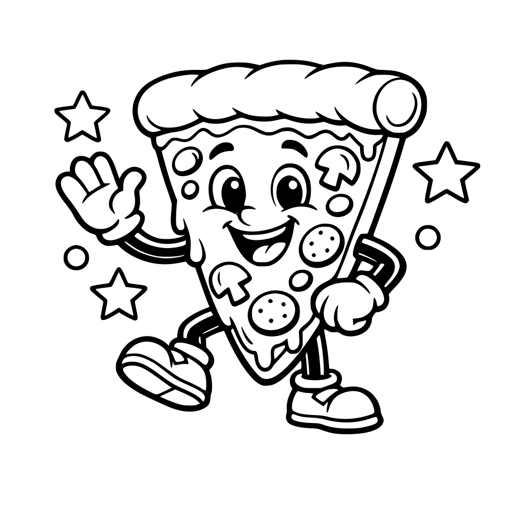 pizza slice character