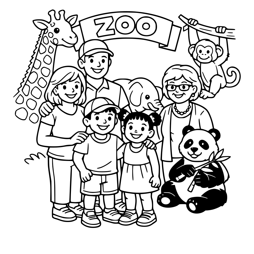 AJ AND KAMARI TRIP TO THE ZOO WITH MOTHER LAURA AND DADDY ROY. A LSO NANNA