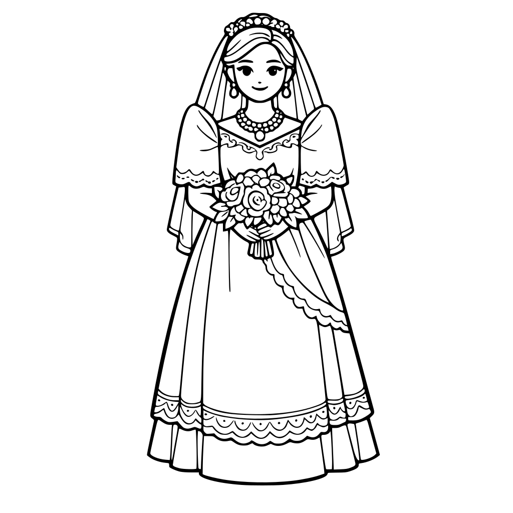 filipina bride in traditional dress