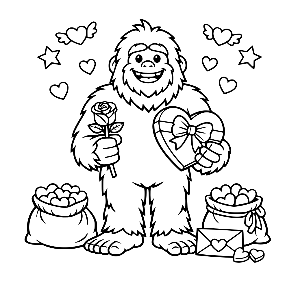 valentine's bigfoot