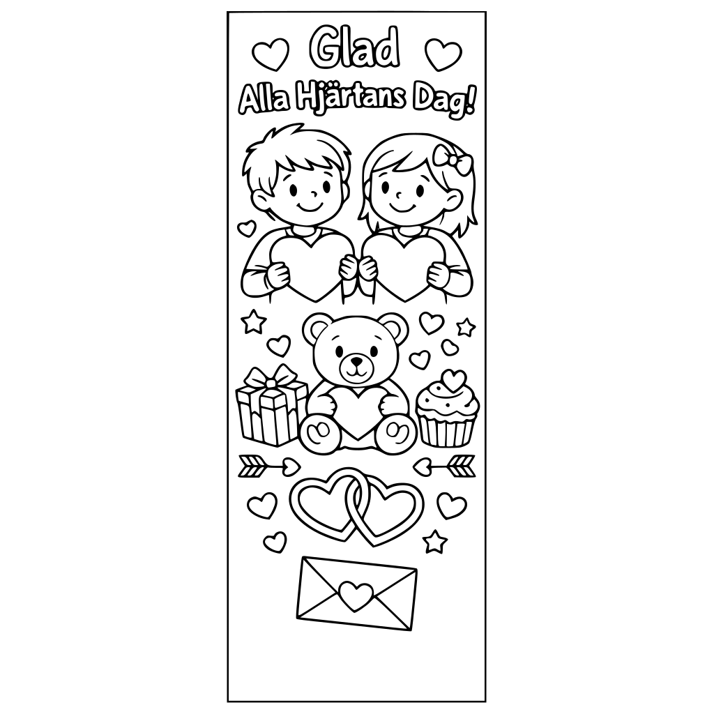 bokmäkre att måla i alla hjärtans dag elever åk 4