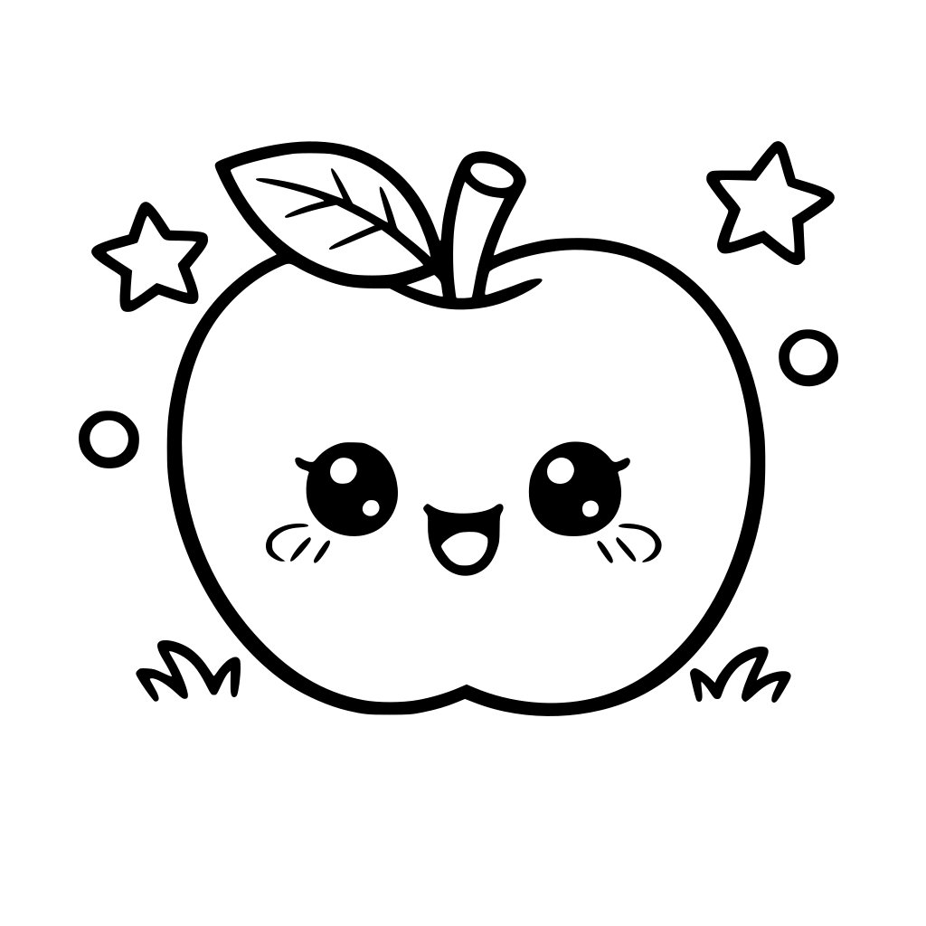 cute apple