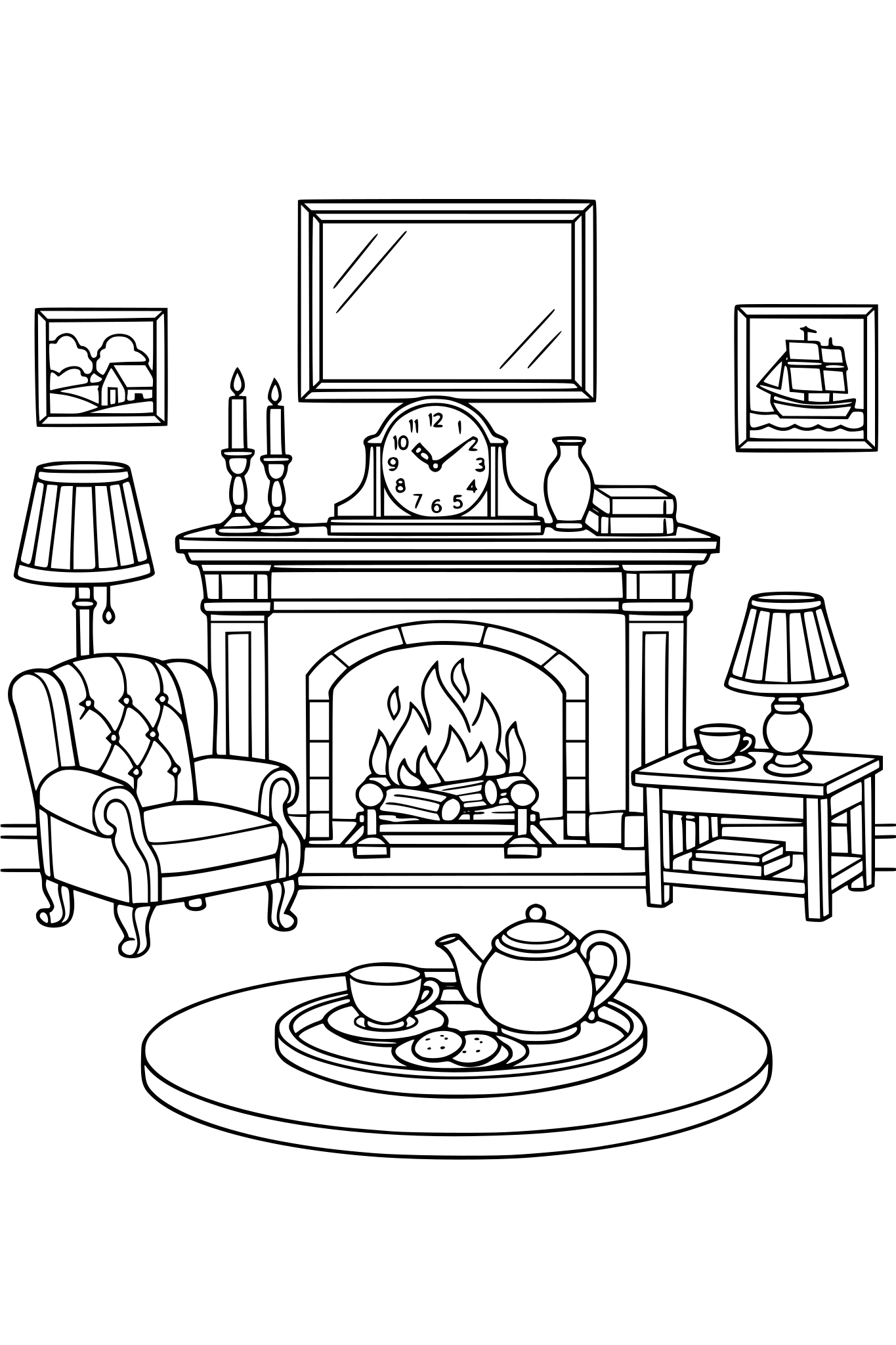 british classic interior