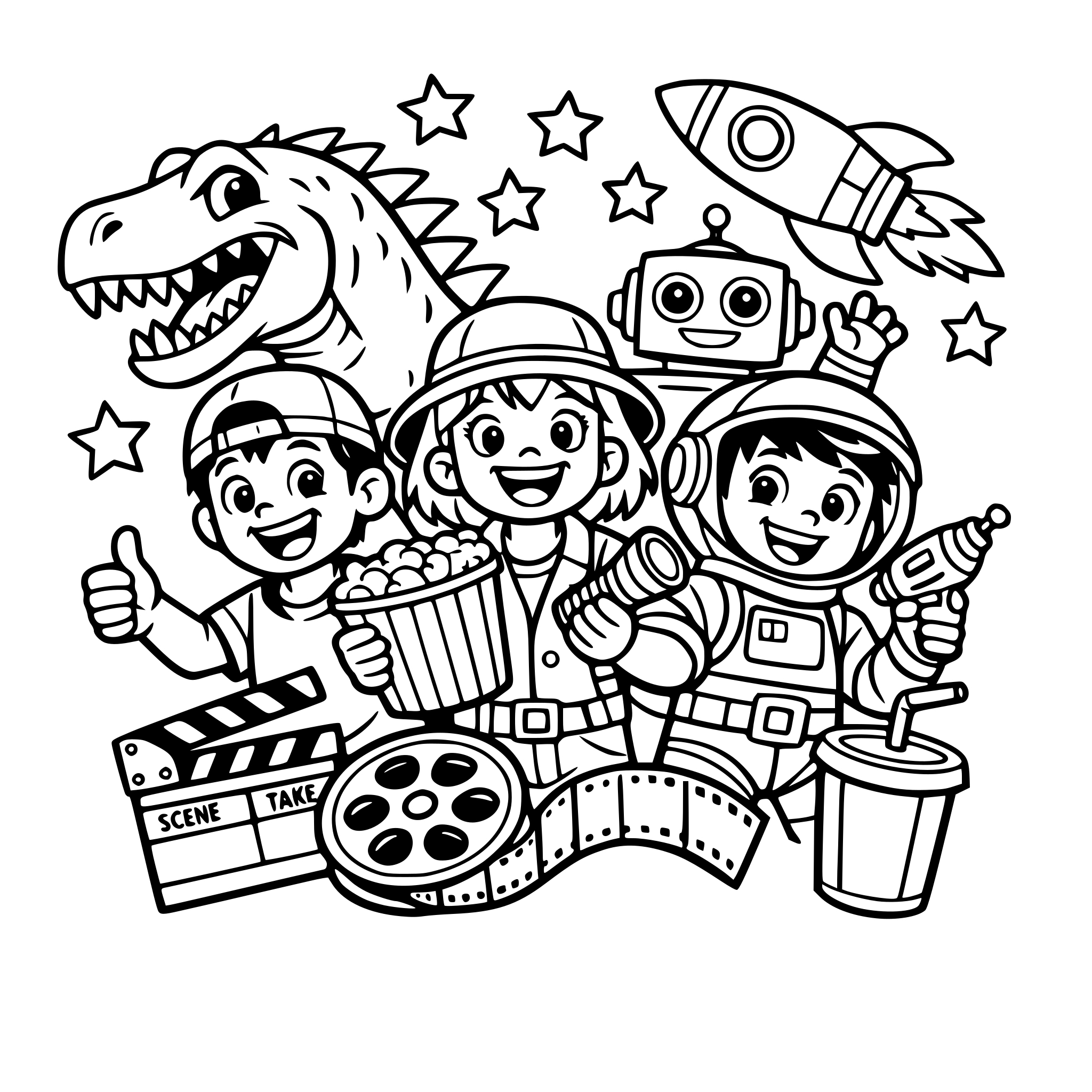 Una imagen de cine para atraer a los clientes de 9 años