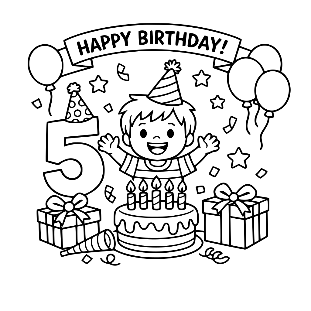 5 year old birthday party