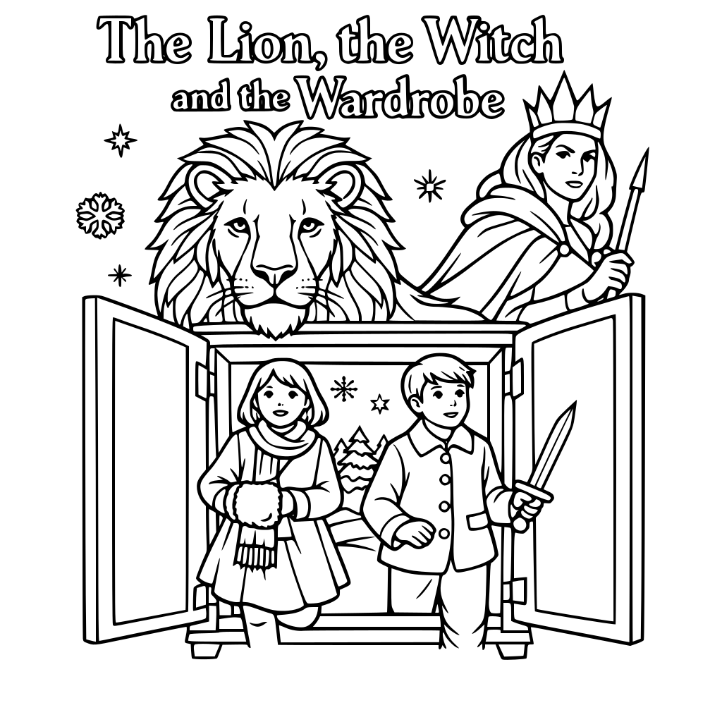 make me a Lion the Witch and the Wardrobe cover.