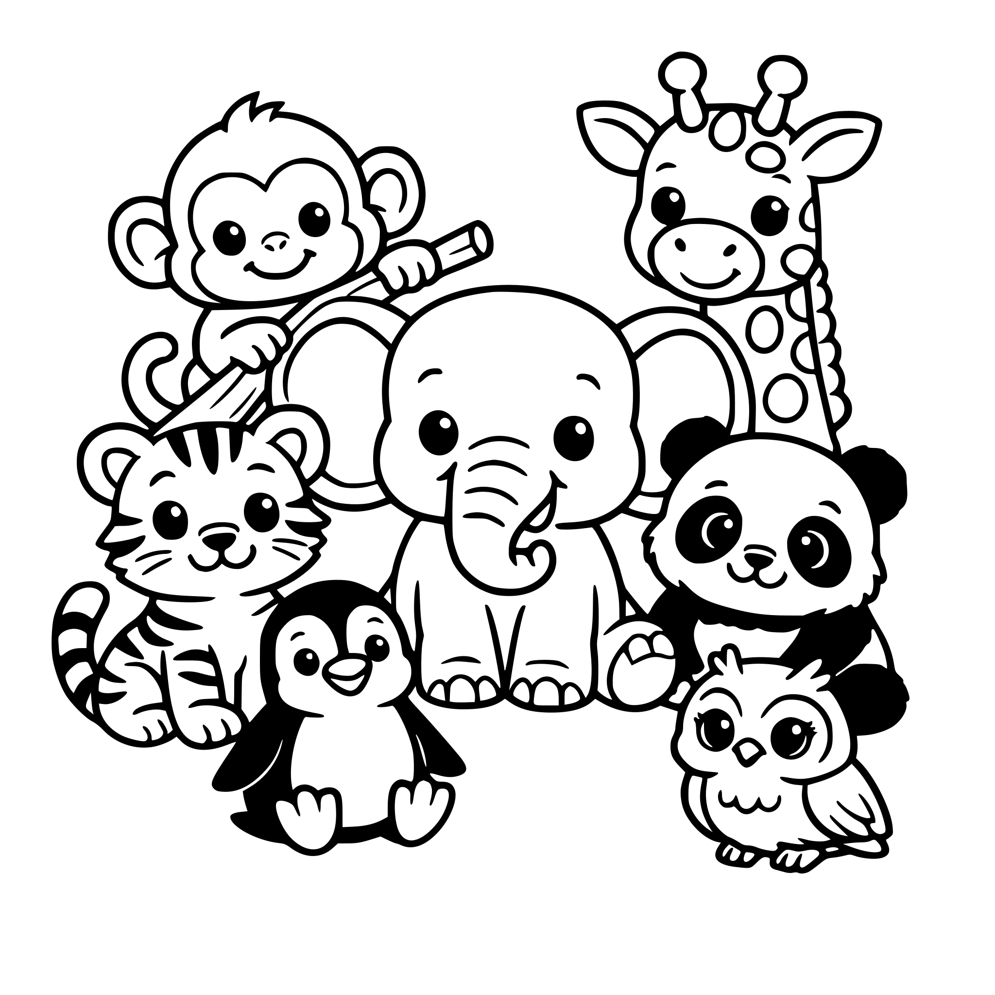 Buatkan saya gambar hewa