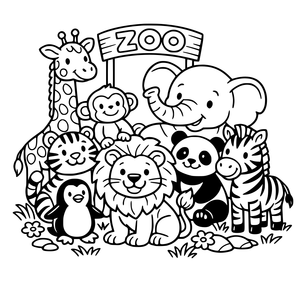 zoo animals