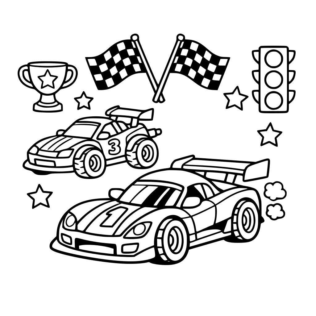 Race cars for kids
