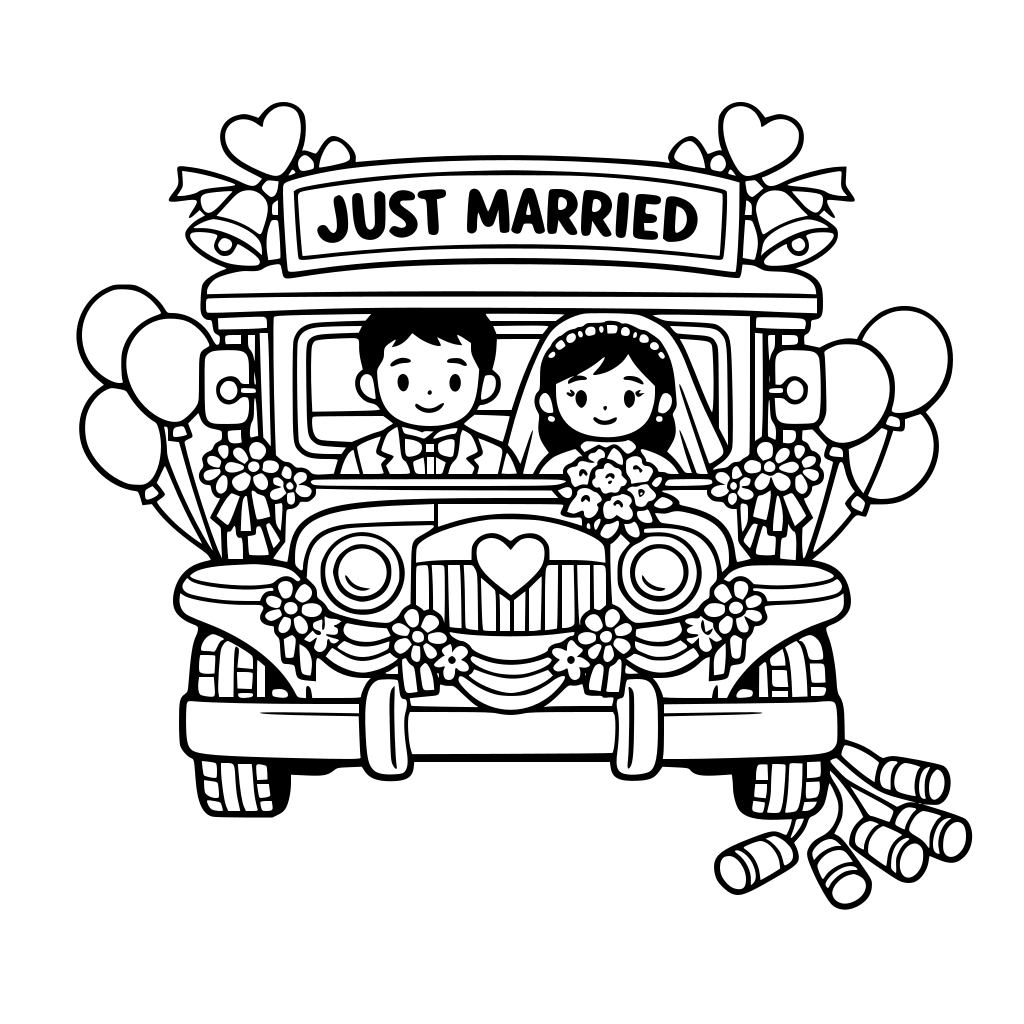 Wedding jeepney