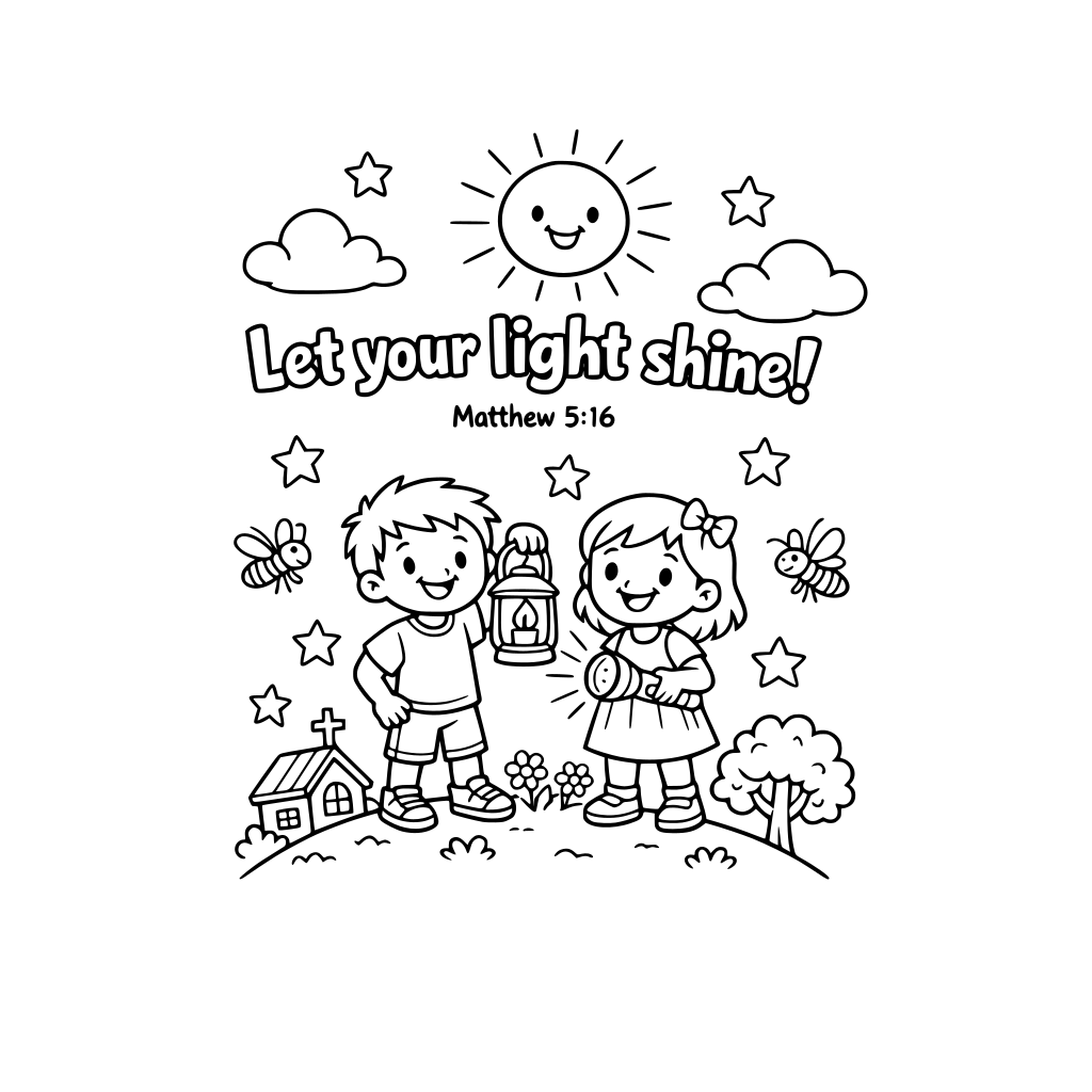 Bible verse coloring pages for kids playful scenes etc