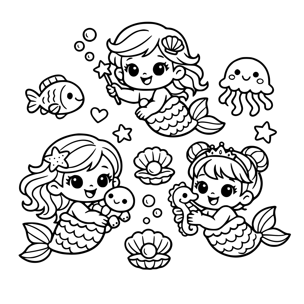 sirenas bebe magicas