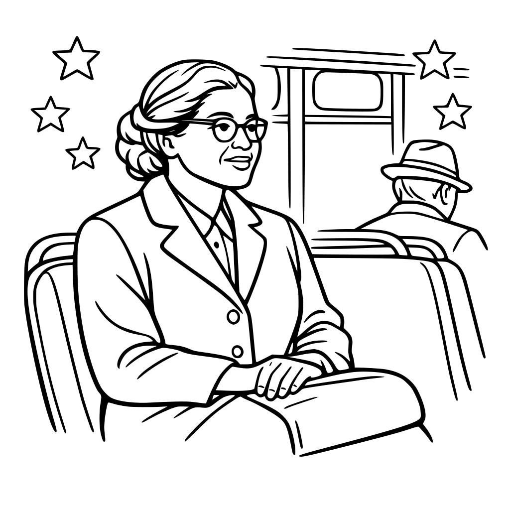 Rosa parks on a bys