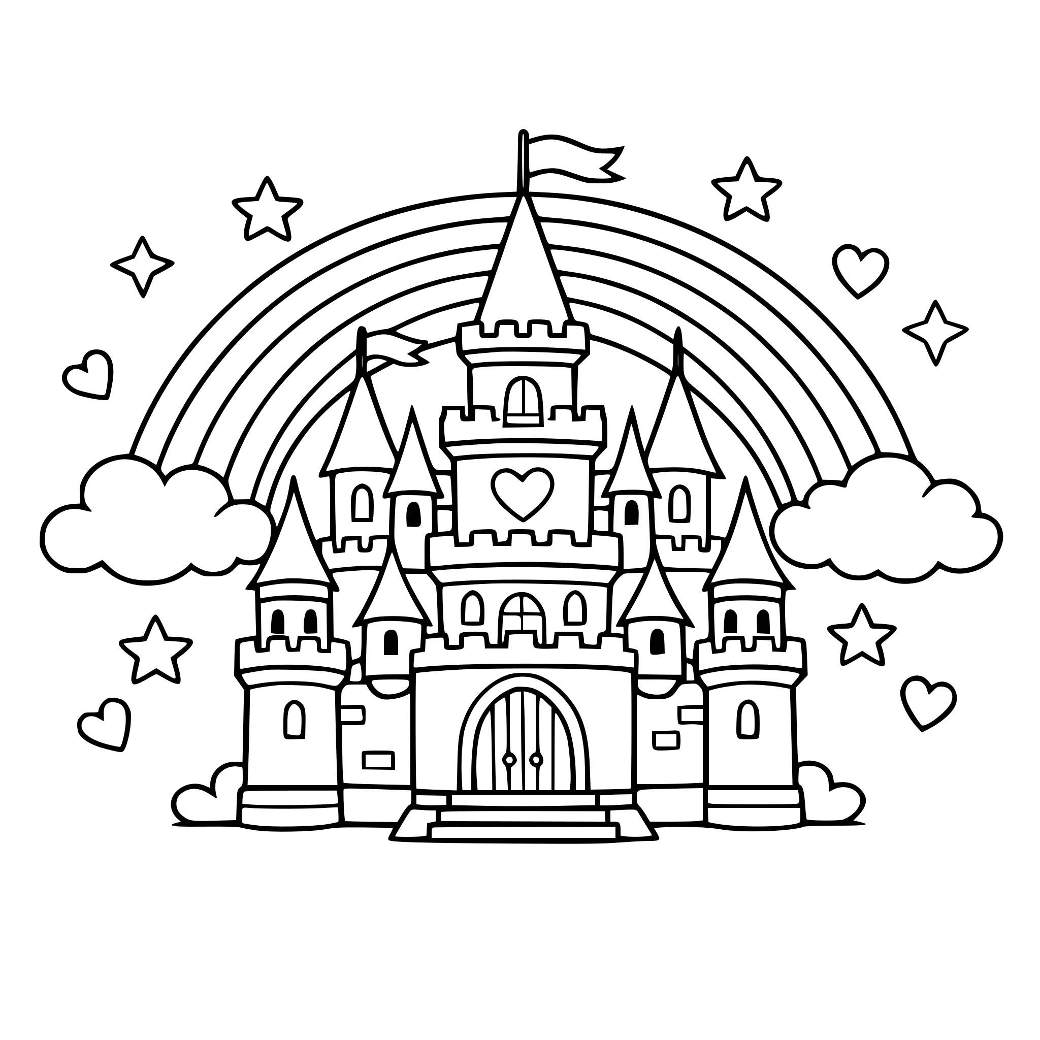 ปราสาทเจ้าหญิงและสายรุ้ง