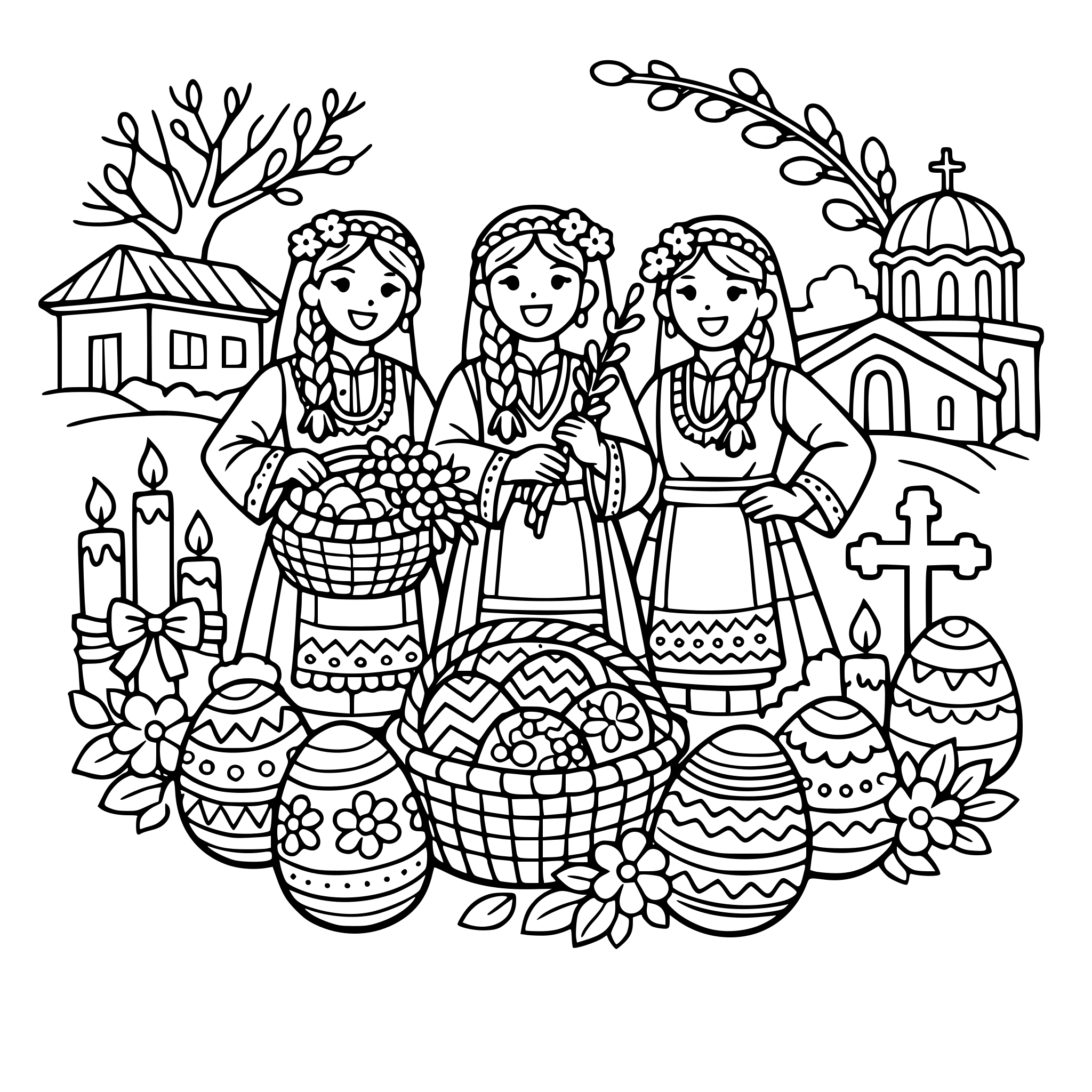 България. Празници. Традиции. Лазаровден. Цветница. Яйца.