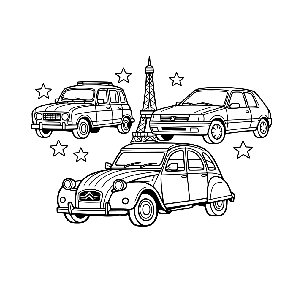 Voitures françaises