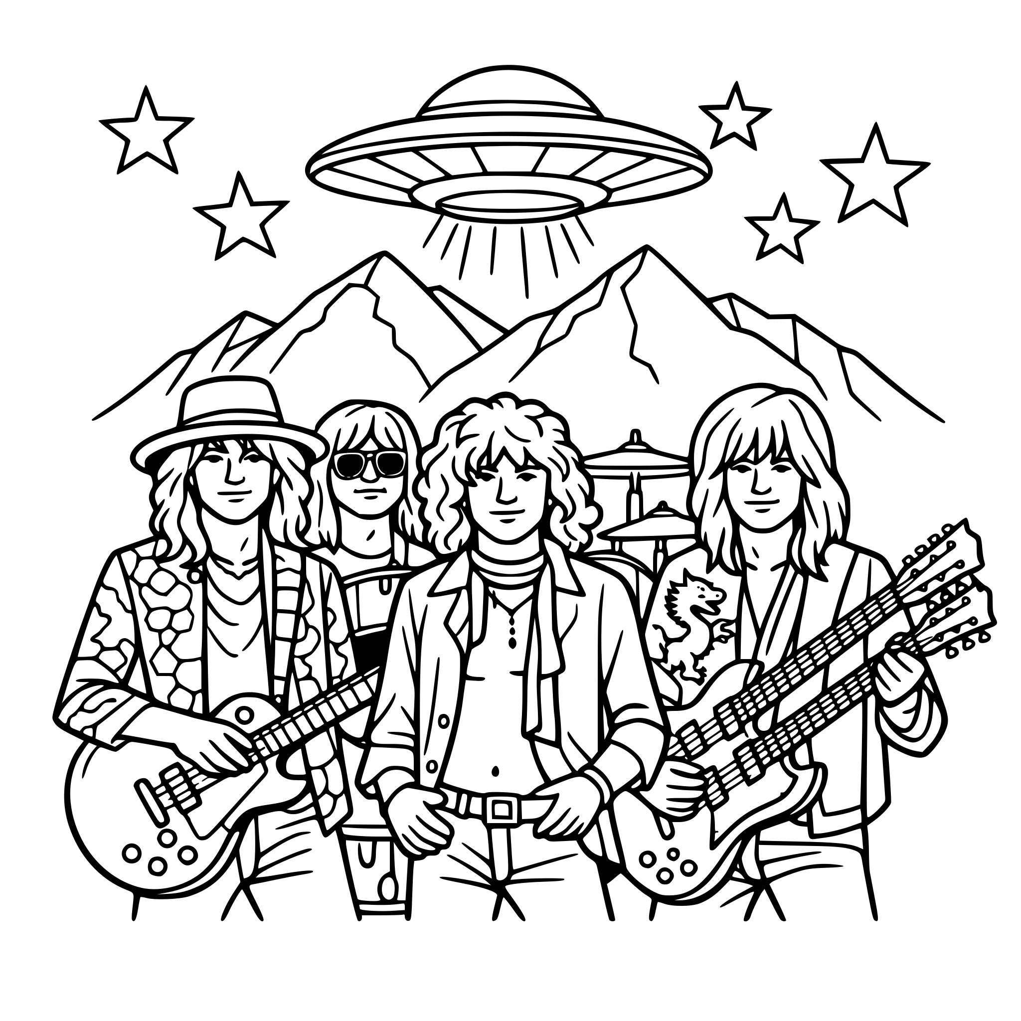 classic vinyl album cover coloring books