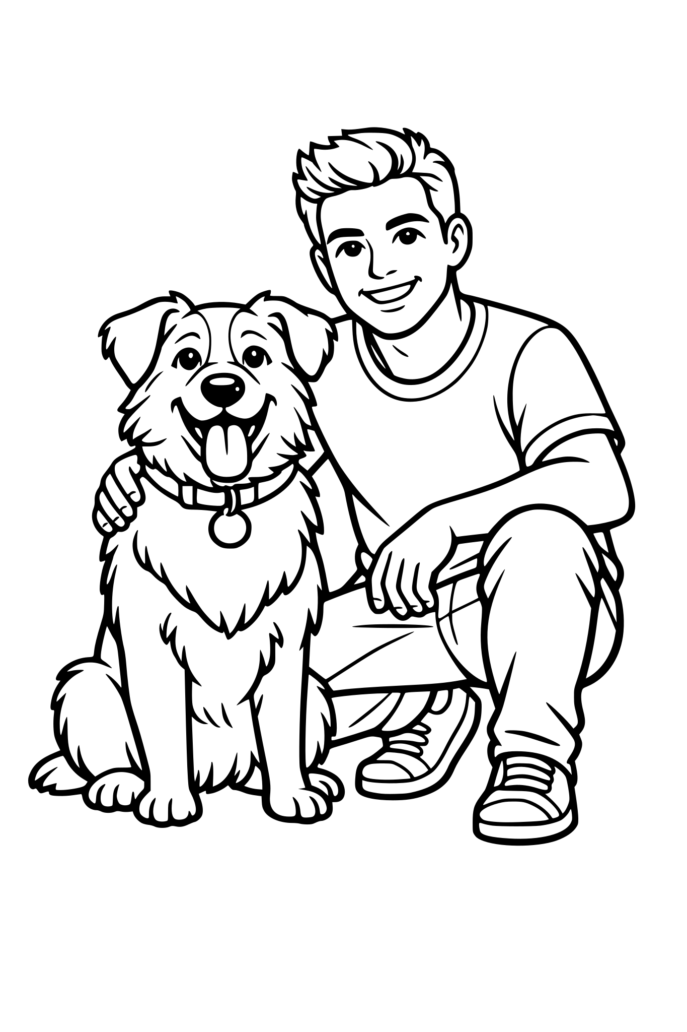 transformar uma foto em desenho para colorir