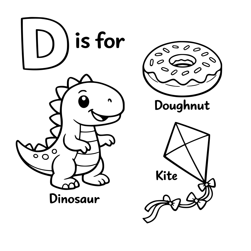alphabet coloring books