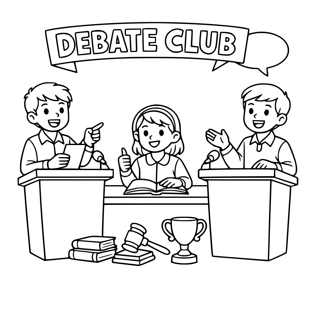 A debate club