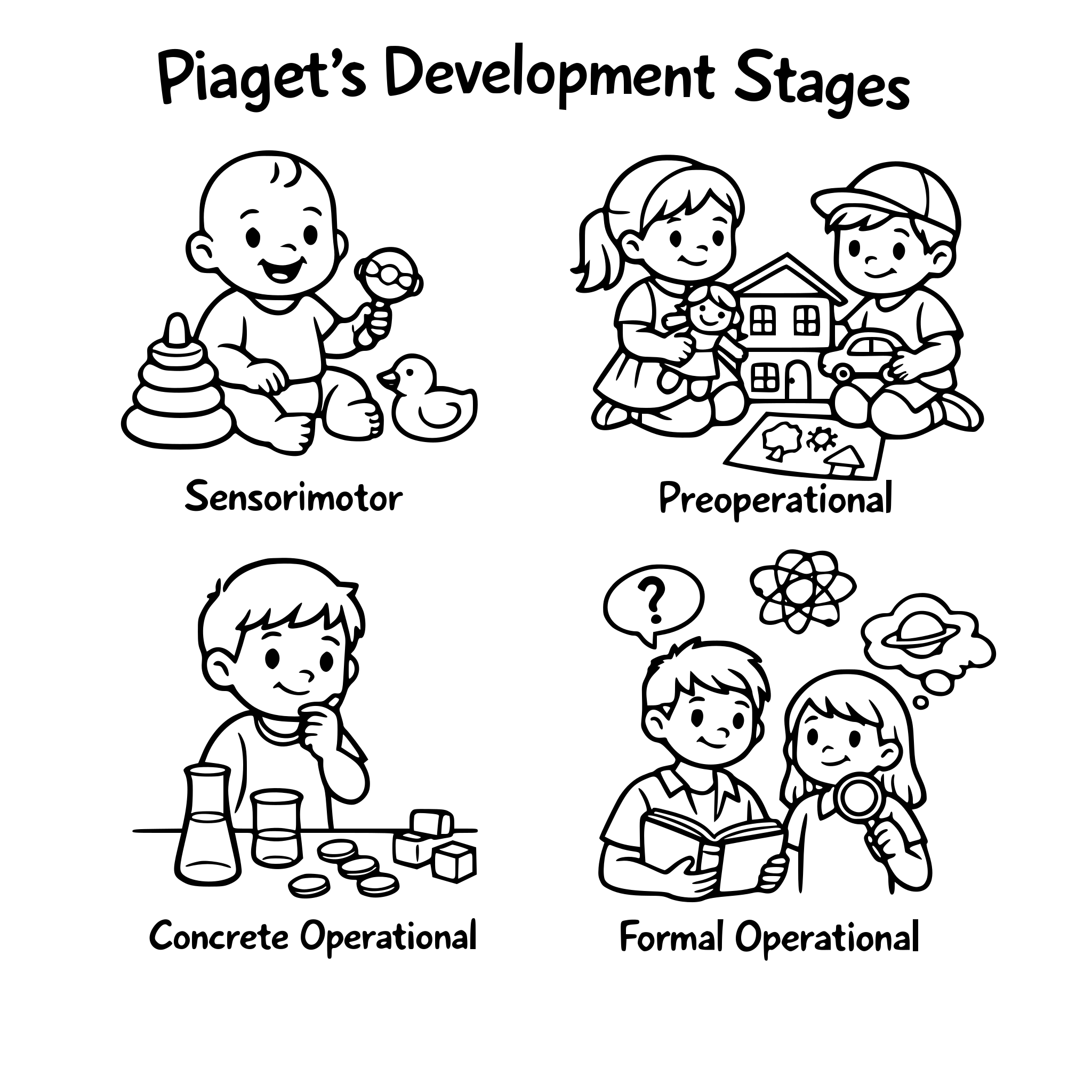 Piaget's development stages