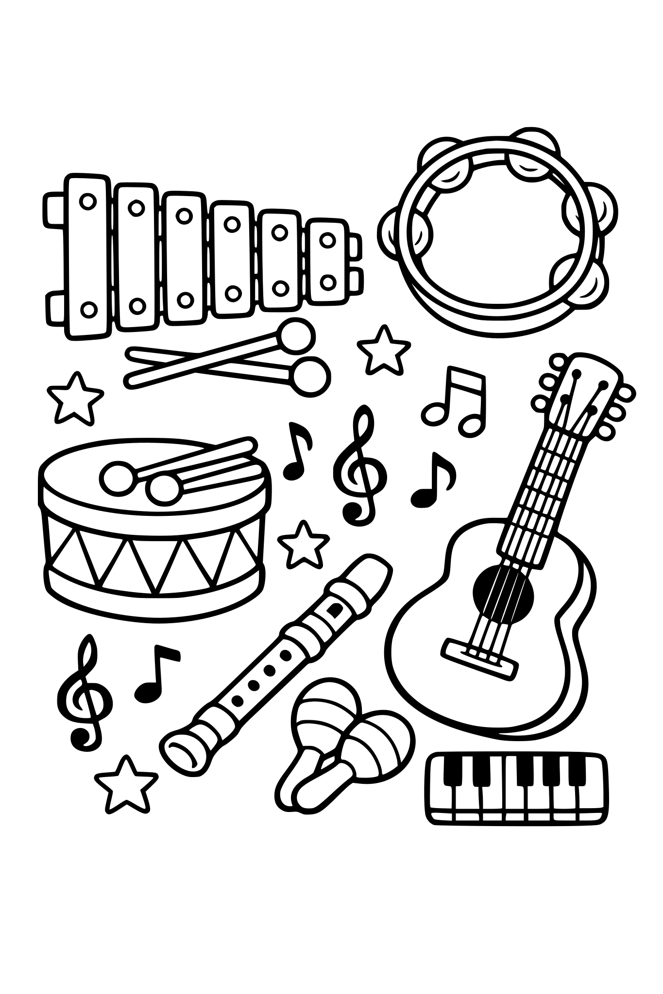 Music instruments y for children