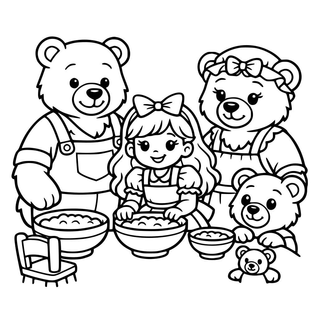 goldilocks and the three bears