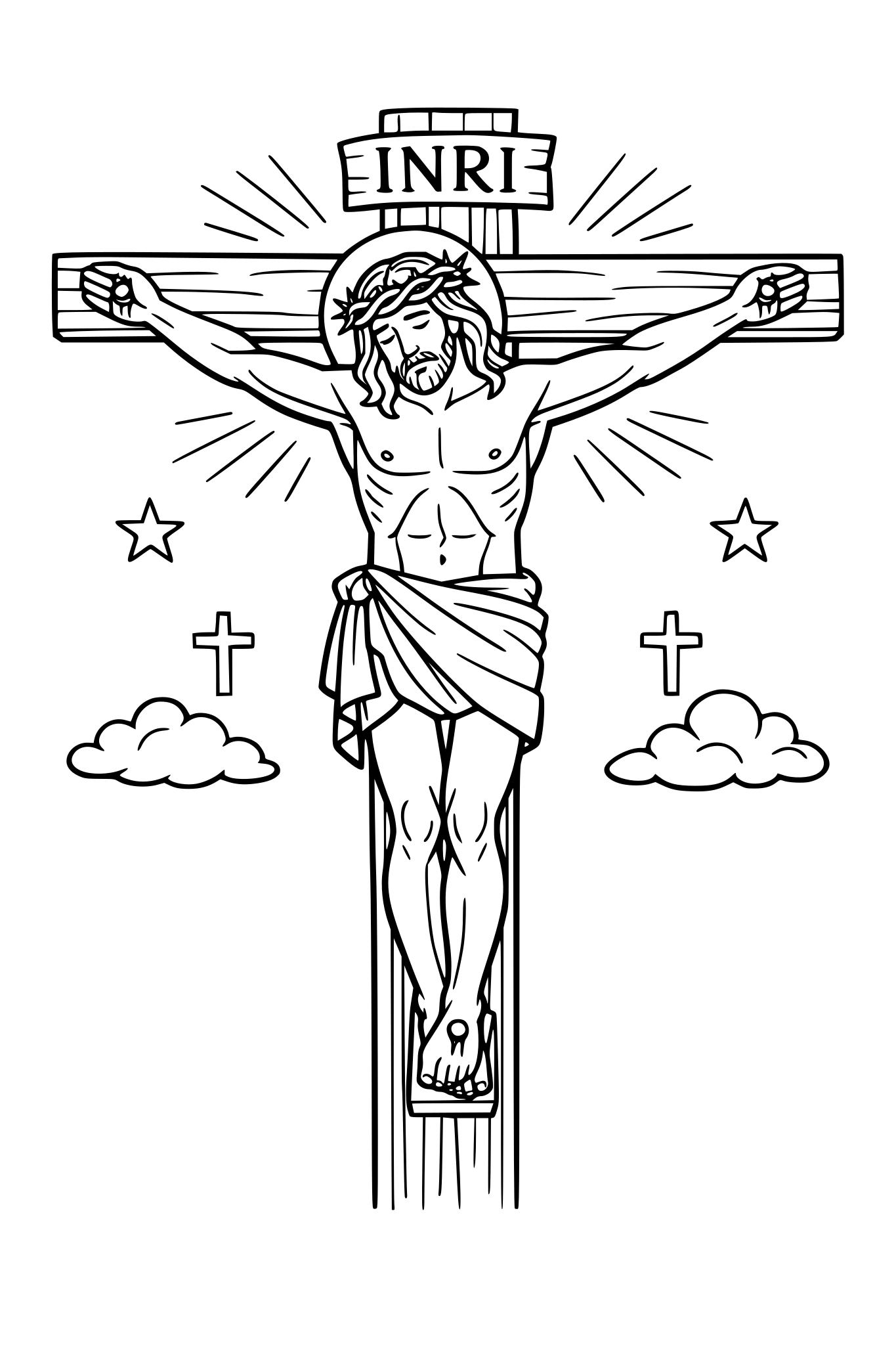 imagen de jesus en la cruz para pagina de ebook sobre semana santa