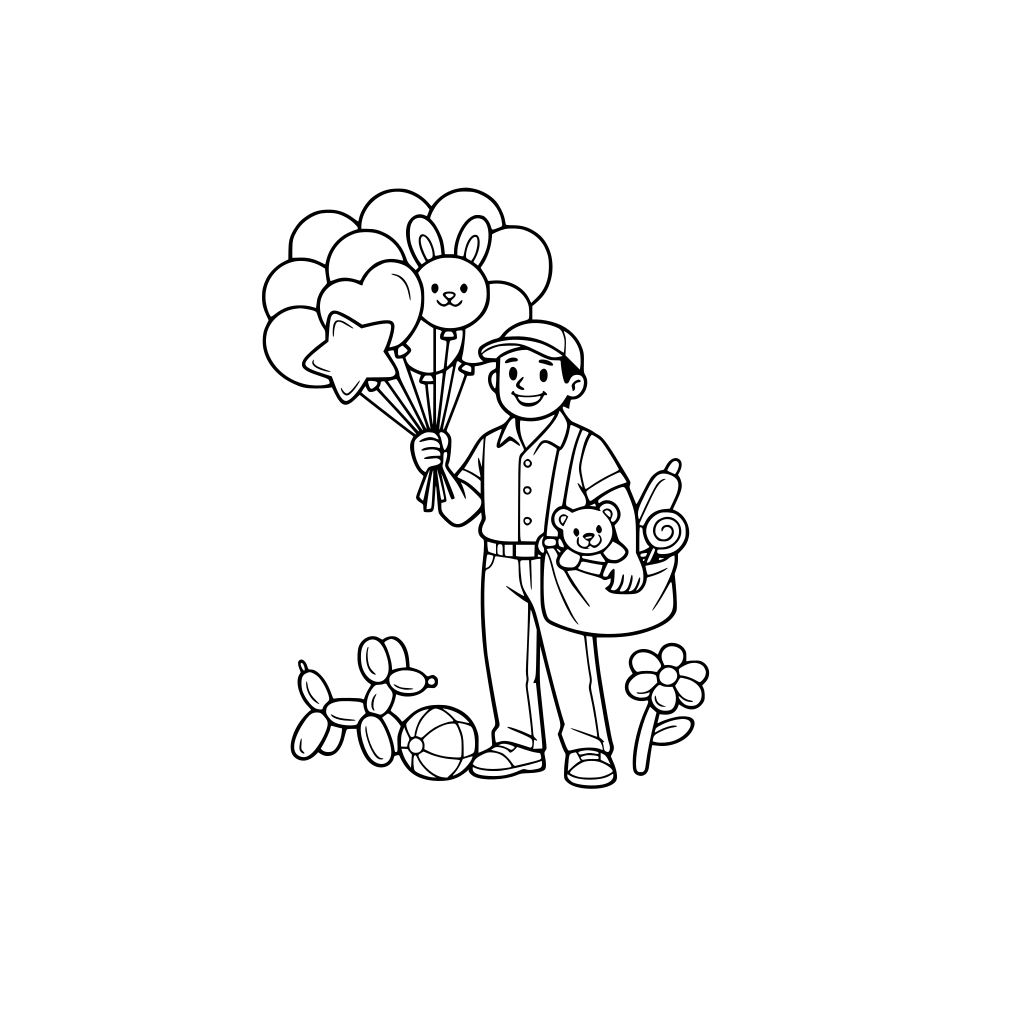 baloon seller