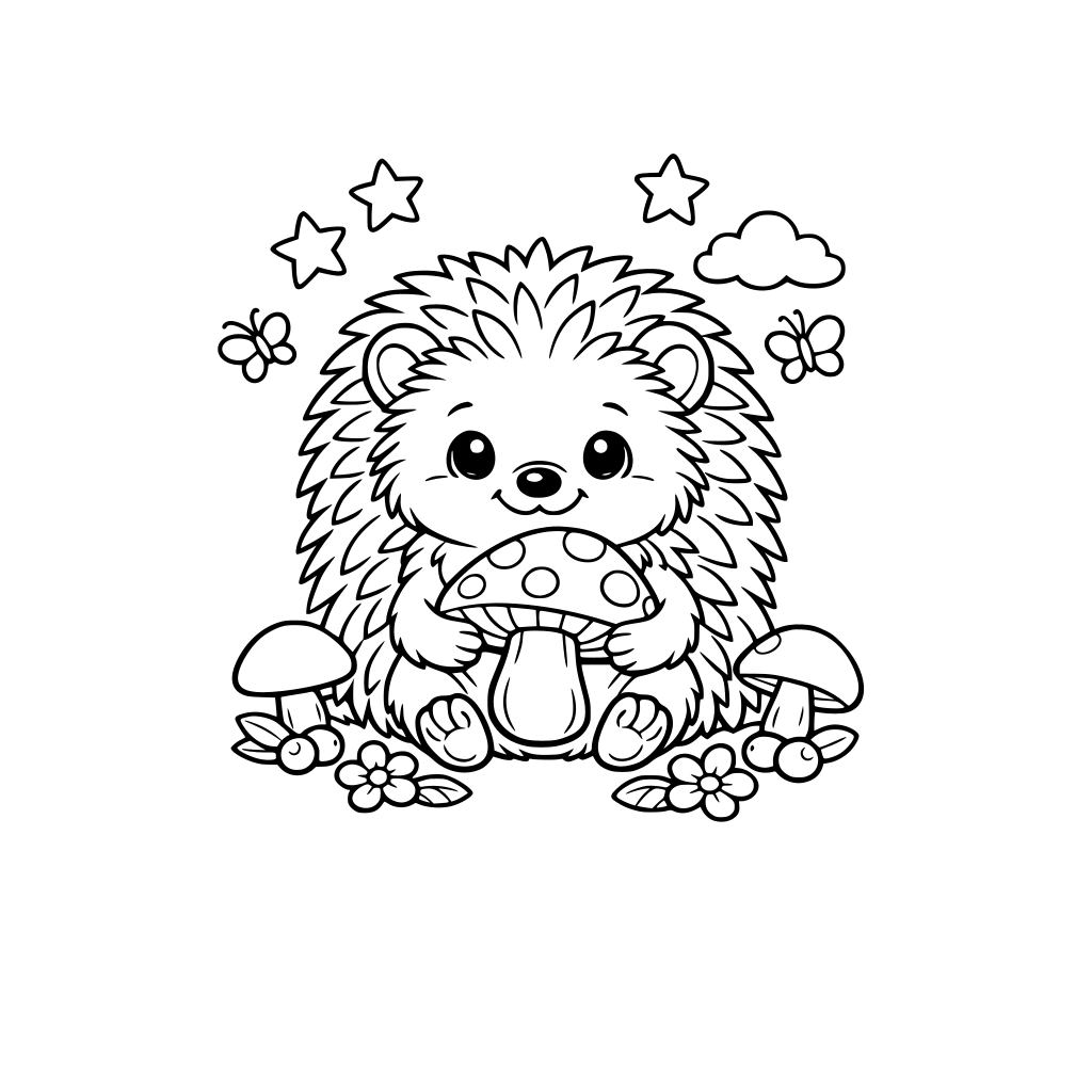 cute hedgehog