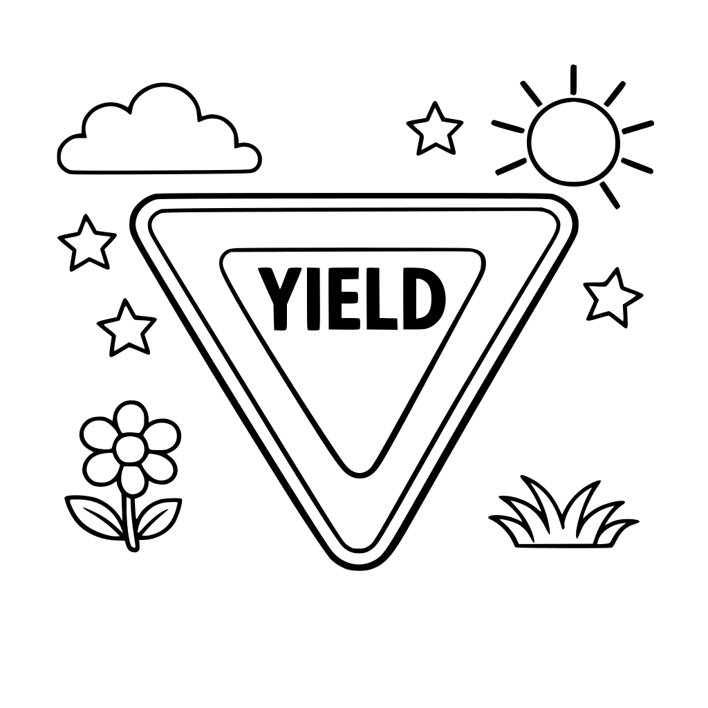 yield sign