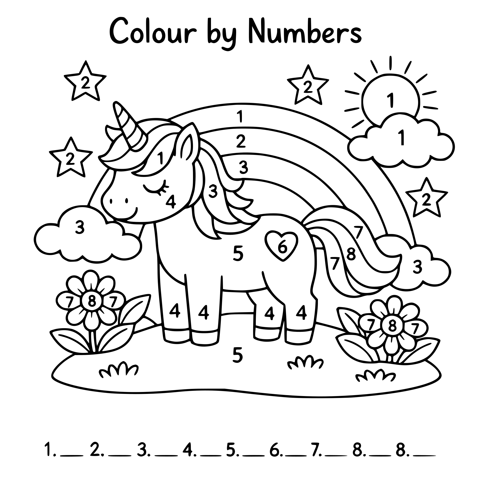 colour by numbers