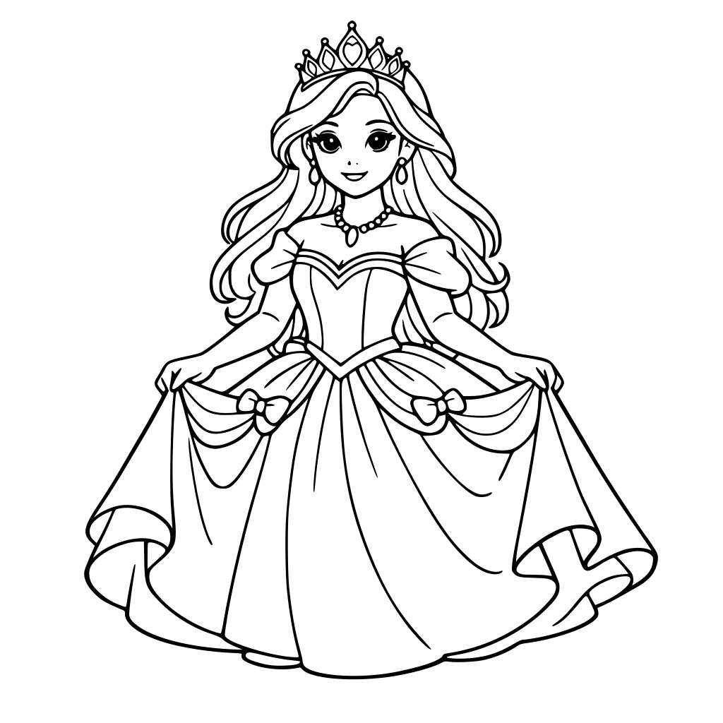 a beautiful princess