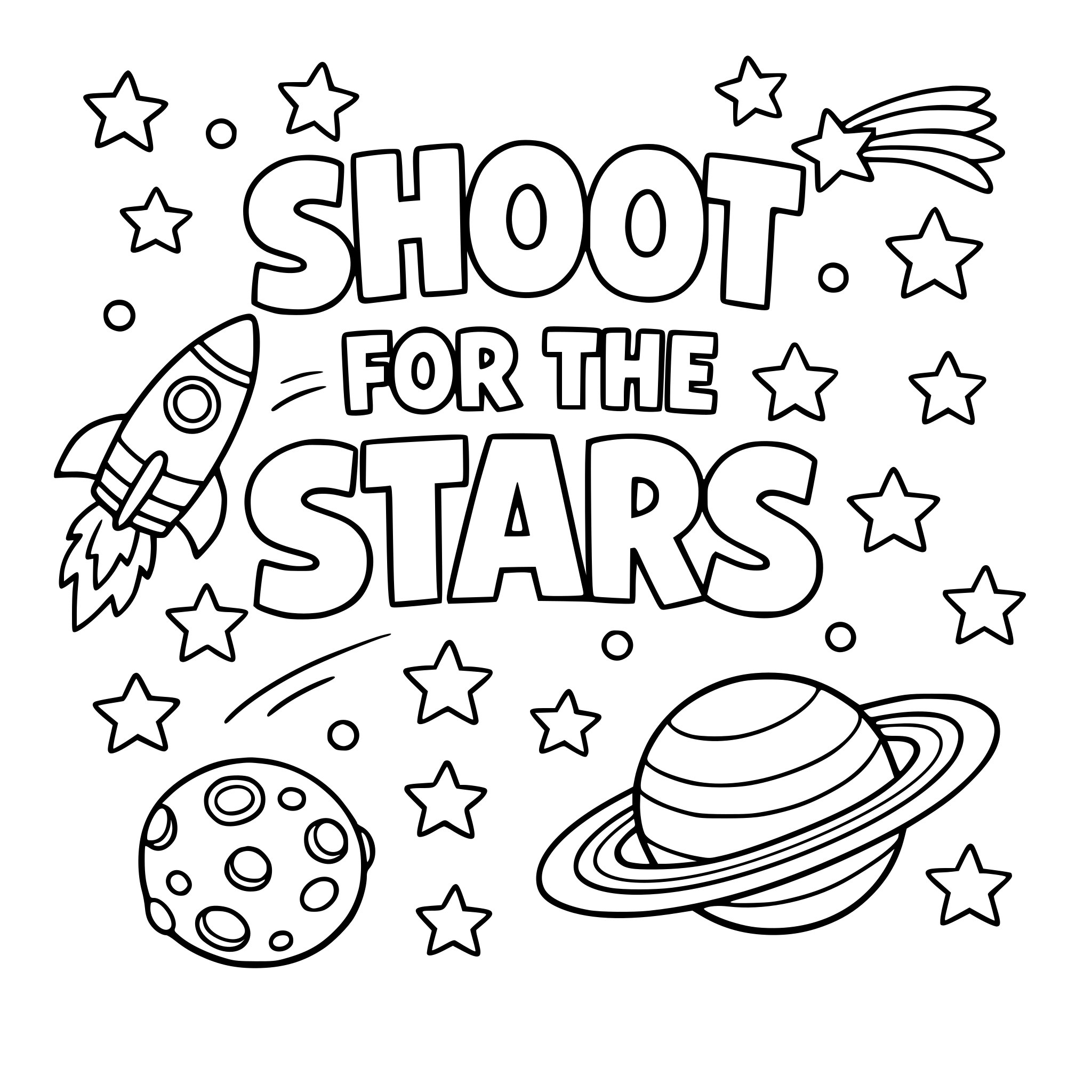 COLOR THE WORDS WHITE