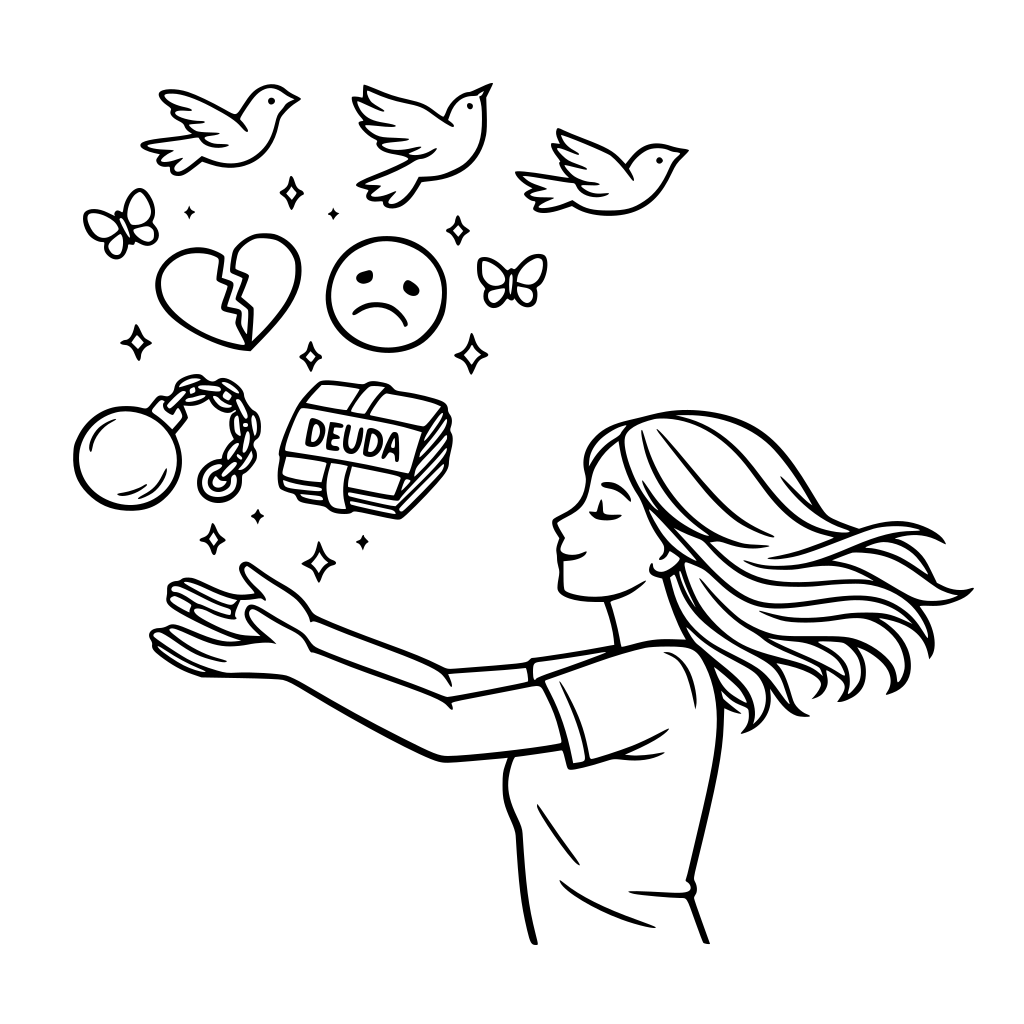 Soltar lo que me pesa, lo que no es mio