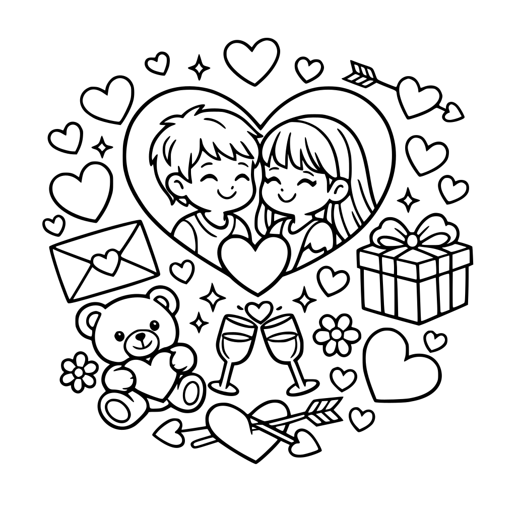 walentynki, serca, miłość