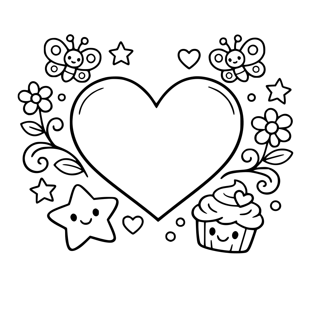 fancy heart for toddlers