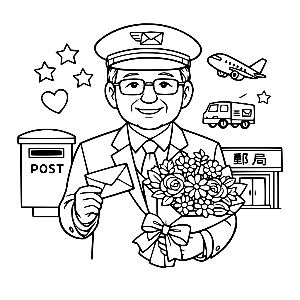 獻分最敬愛个爸爸對郵局退休个宋明雄局長