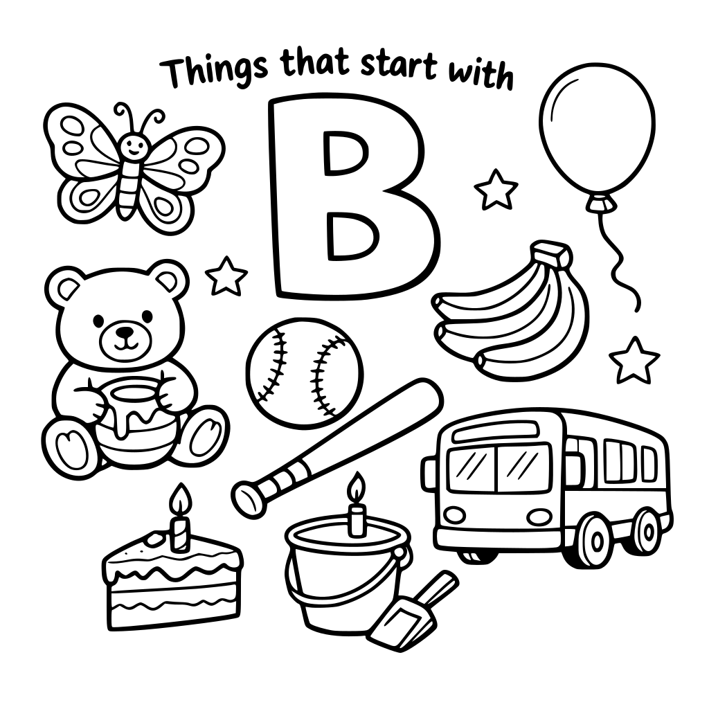 Things that start with letter B