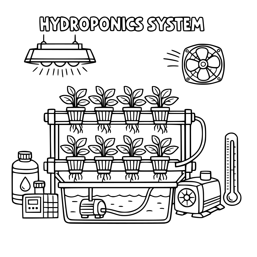 HYDROPONICS SYSTEM