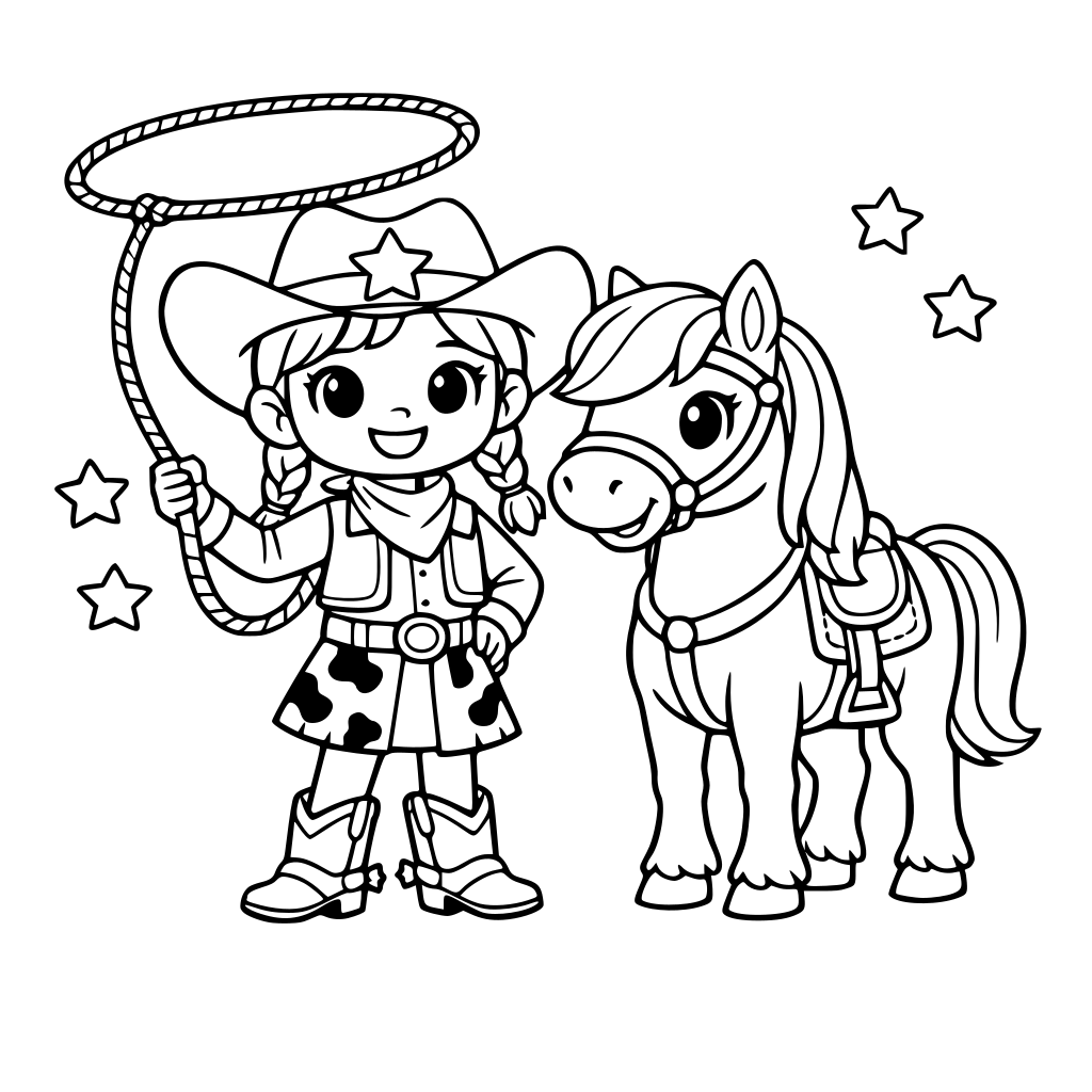 Realiza imagen para colorear de la imagen adjunta