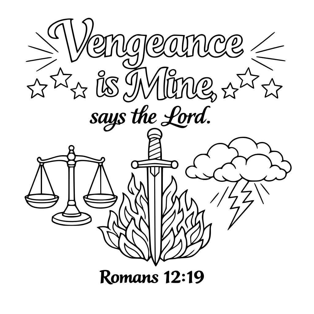 Vengeance is Mine, says the Lord. Romans 12:19